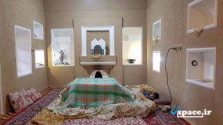 نمای اتاق 2 - شاهنشین اقامتگاه بوم گردی حسنعلی میرزا - خمین - روستای سرکوبه